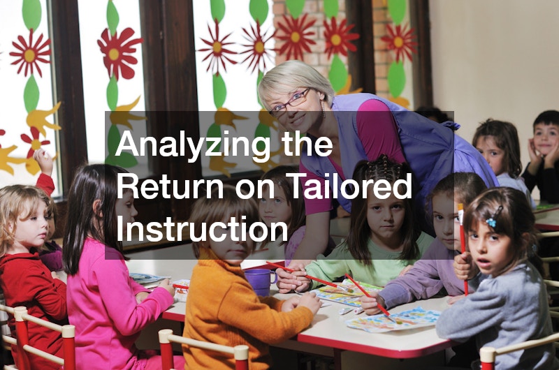 Analyzing the Return on Tailored Instruction