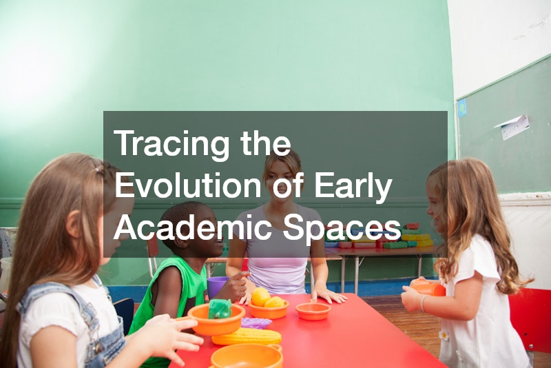 Tracing the Evolution of Early Academic Spaces