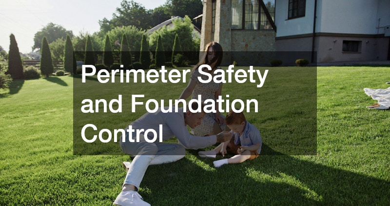 Perimeter Safety and Foundation Control