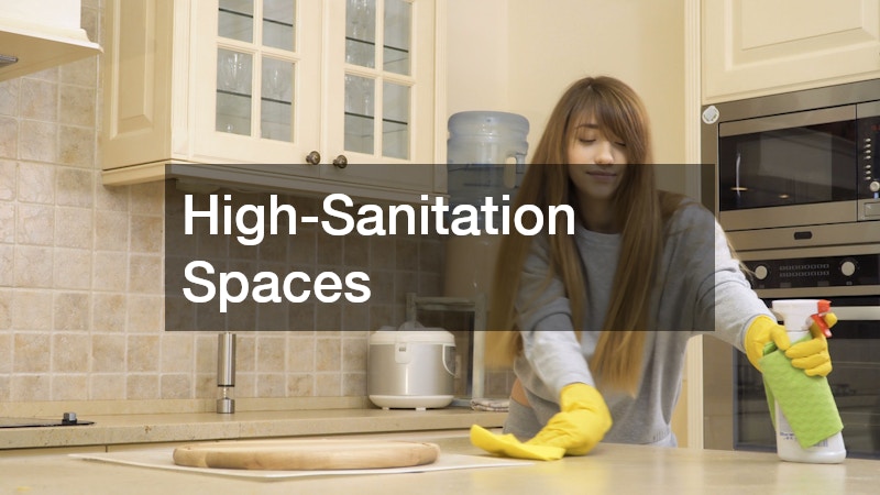 High-Sanitation Spaces