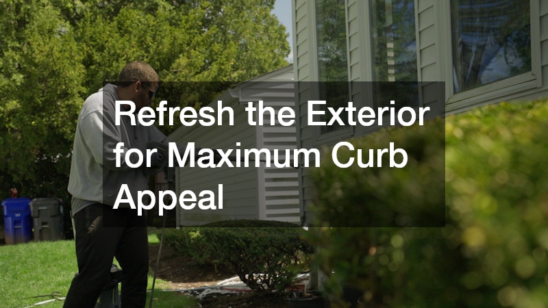 Refresh the Exterior for Maximum Curb Appeal