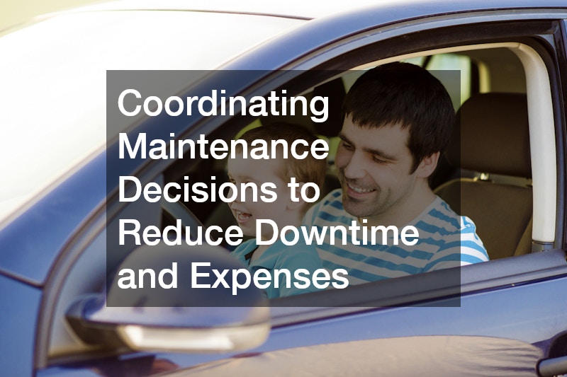 Coordinating Maintenance Decisions to Reduce Downtime and Expenses