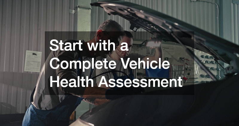 Start with a Complete Vehicle Health Assessment