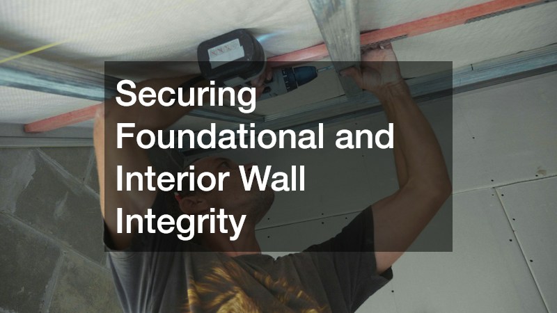 Securing Foundational and Interior Wall Integrity