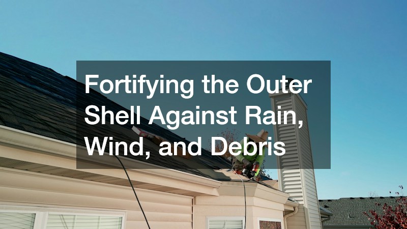 Fortifying the Outer Shell Against Rain, Wind, and Debris