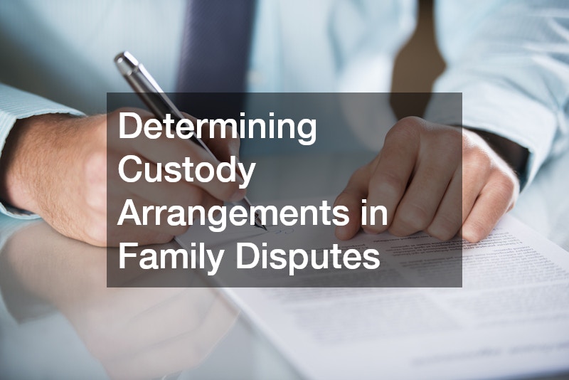 Determining Custody Arrangements in Family Disputes