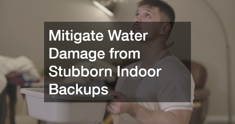 Mitigate Water Damage from Stubborn Indoor Backups