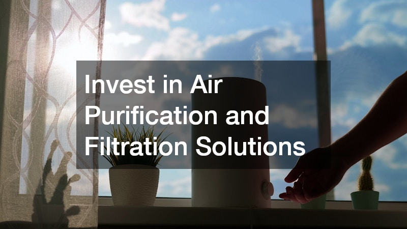 Invest in Air Purification and Filtration Solutions