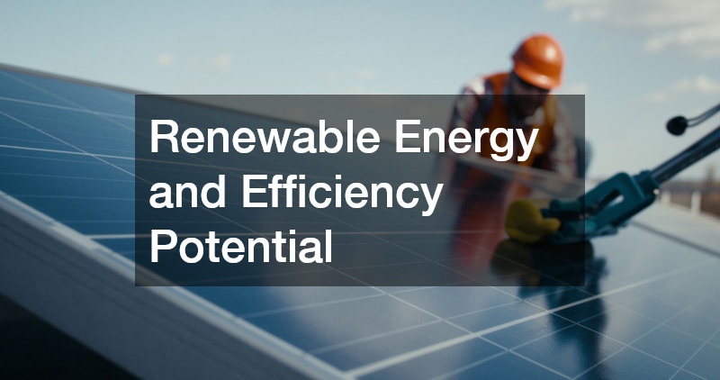 Renewable Energy and Efficiency Potential