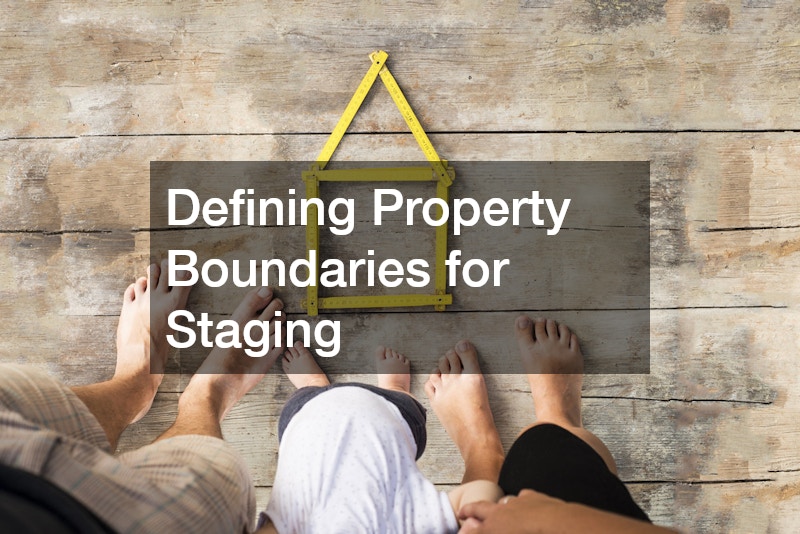 Defining Property Boundaries for Staging