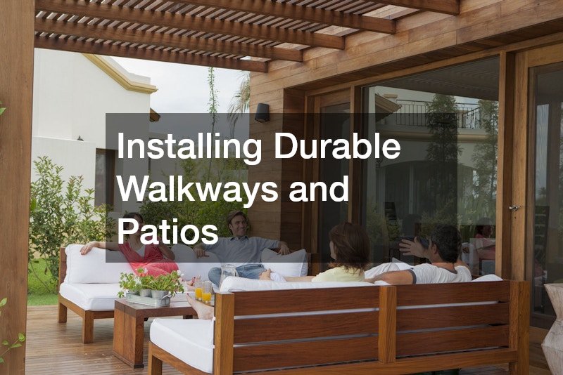 Installing Durable Walkways and Patios