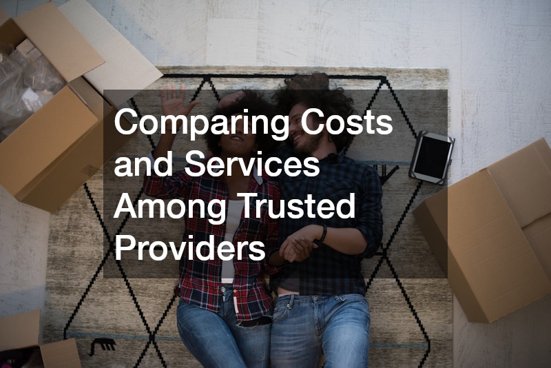 Comparing Costs and Services Among Trusted Providers