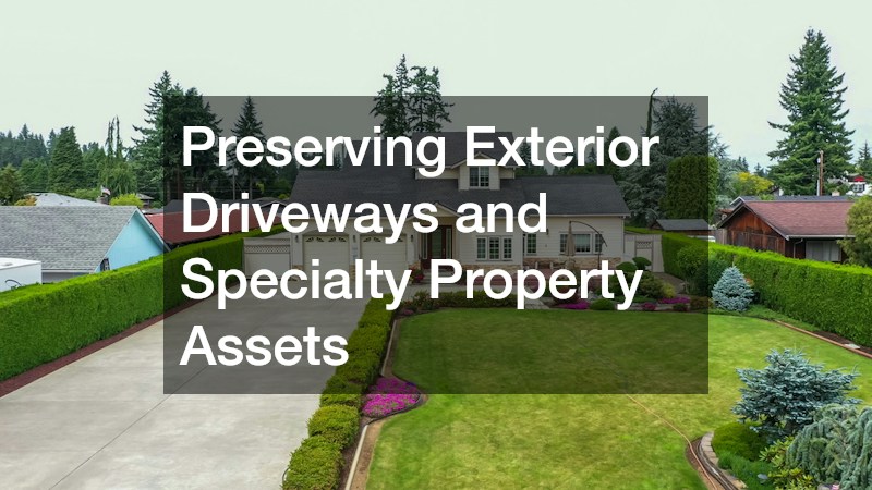 Preserving Exterior Driveways and Specialty Property Assets