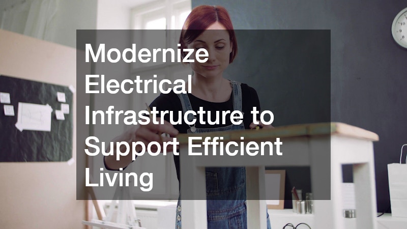 Modernize Electrical Infrastructure to Support Efficient Living