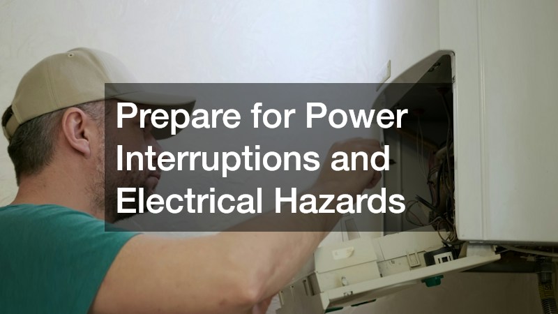 Prepare for Power Interruptions and Electrical Hazards
