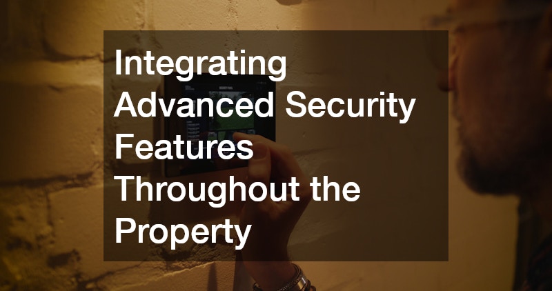 Integrating Advanced Security Features Throughout the Property