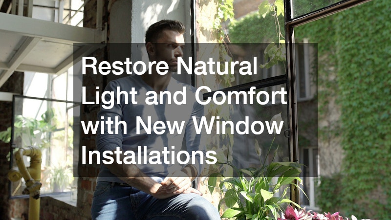 Restore Natural Light and Comfort with New Window Installations
