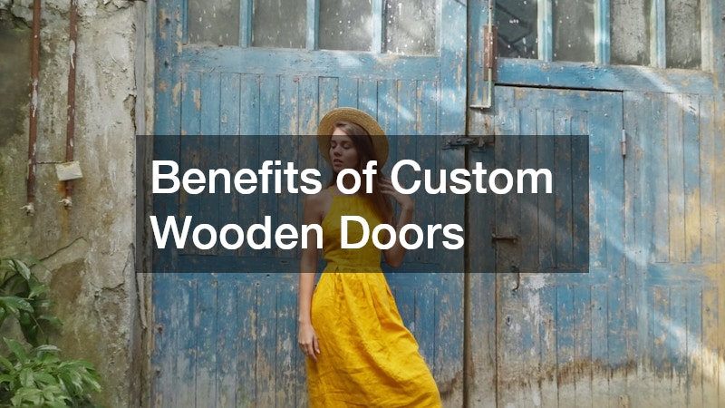 Benefits of Custom Wooden Doors