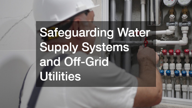 Safeguarding Water Supply Systems and Off-Grid Utilities