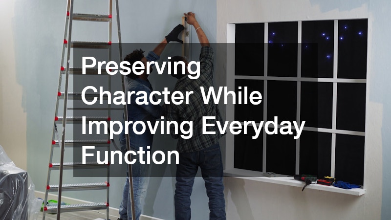 Preserving Character While Improving Everyday Function