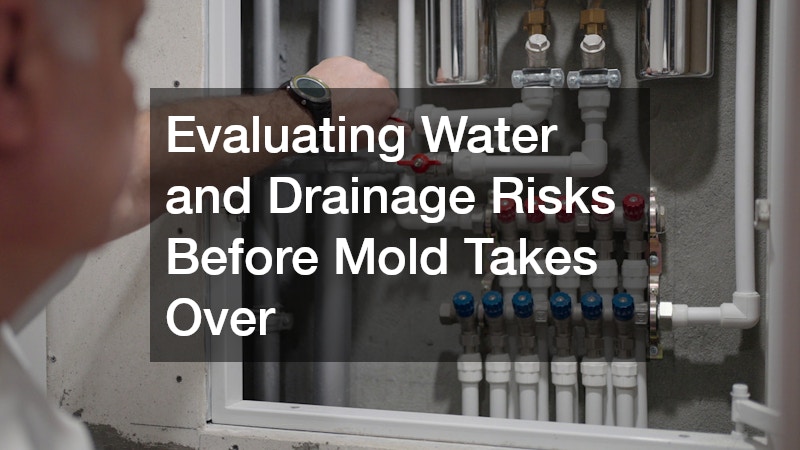 Evaluating Water and Drainage Risks Before Mold Takes Over