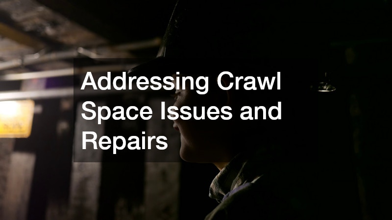 Addressing Crawl Space Issues and Repairs
