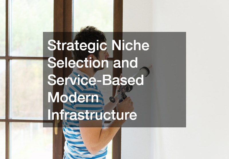 Strategic Niche Selection and Service-Based Modern Infrastructure