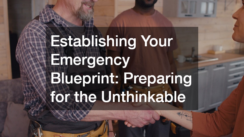 Establishing Your Emergency Blueprint: Preparing for the Unthinkable