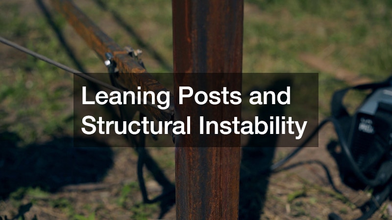 Leaning Posts and Structural Instability