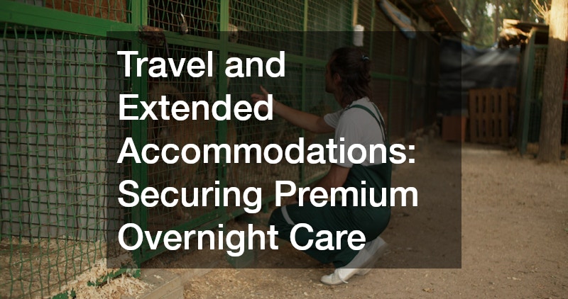 Travel and Extended Accommodations: Securing Premium Overnight Care