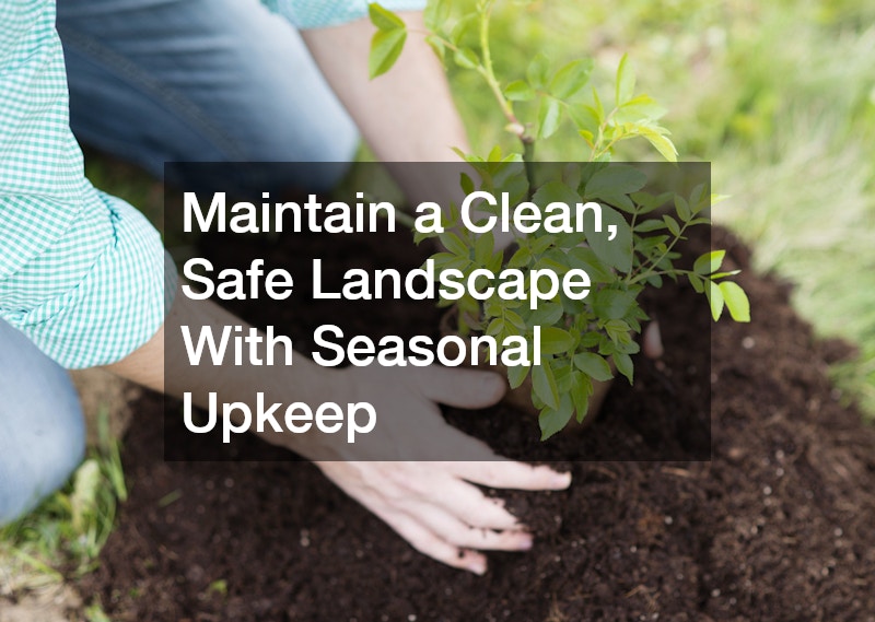 Maintain a Clean, Safe Landscape With Seasonal Upkeep
