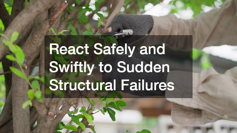 React Safely and Swiftly to Sudden Structural Failures