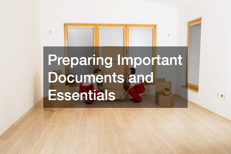Preparing Important Documents and Essentials