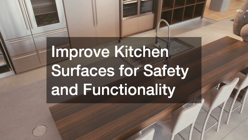 Improve Kitchen Surfaces for Safety and Functionality