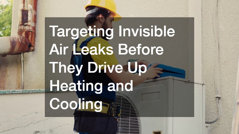 Targeting Invisible Air Leaks Before They Drive Up Heating and Cooling