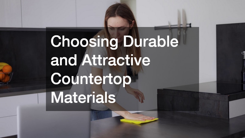 Choosing Durable and Attractive Countertop Materials