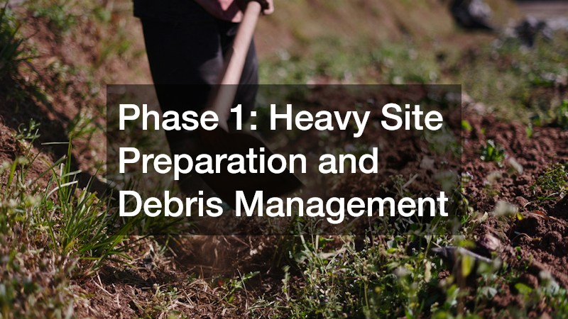 Phase 1: Heavy Site Preparation and Debris Management