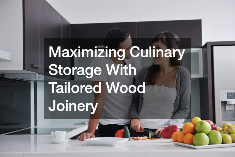 Maximizing Culinary Storage With Tailored Wood Joinery