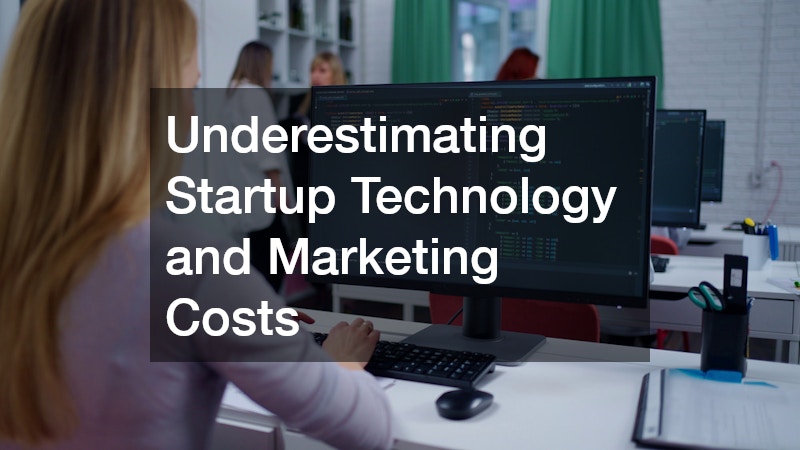 Underestimating Startup Technology and Marketing Costs