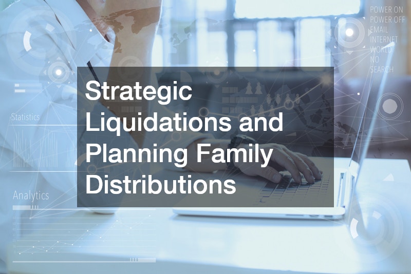 Strategic Liquidations and Planning Family Distributions