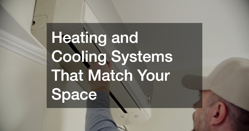 Heating and Cooling Systems That Match Your Space