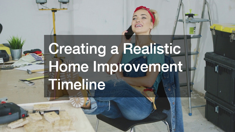 Creating a Realistic Home Improvement Timeline