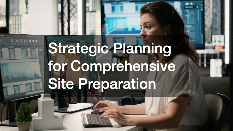 Strategic Planning for Comprehensive Site Preparation