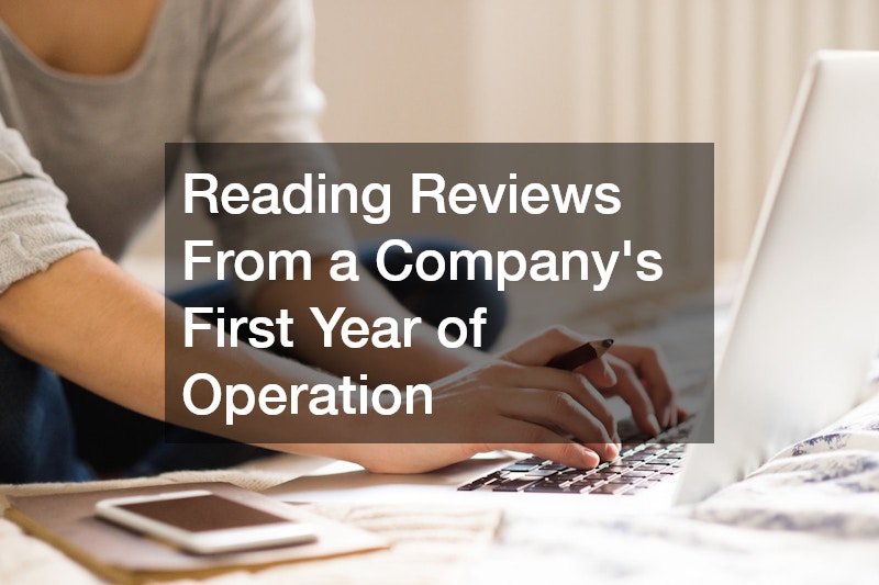 Reading Reviews From a Company