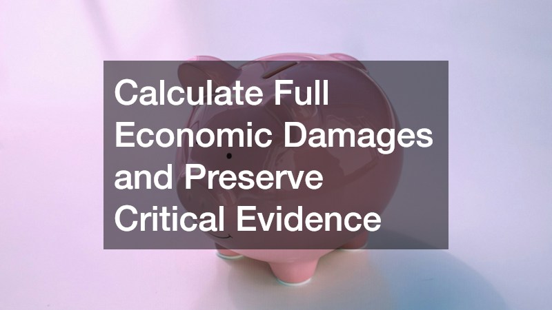 Calculate Full Economic Damages and Preserve Critical Evidence