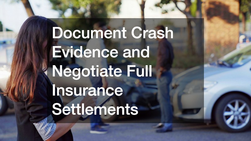Document Crash Evidence and Negotiate Full Insurance Settlements