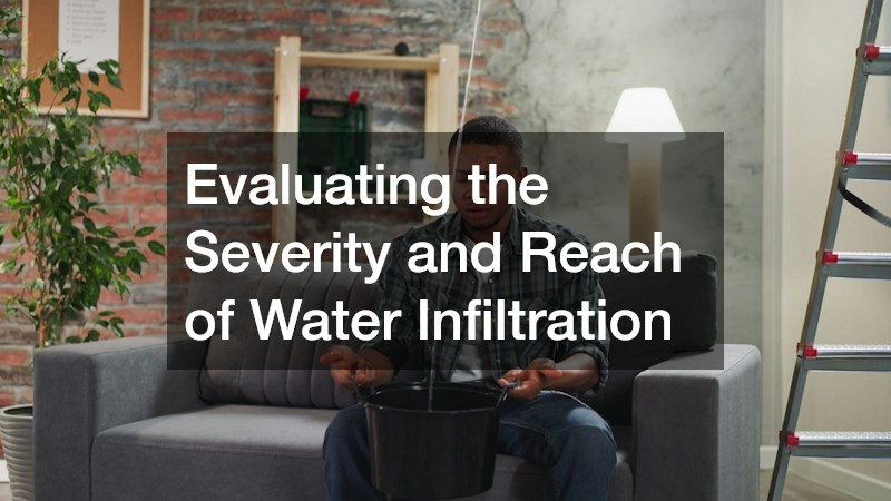 Evaluating the Severity and Reach of Water Infiltration