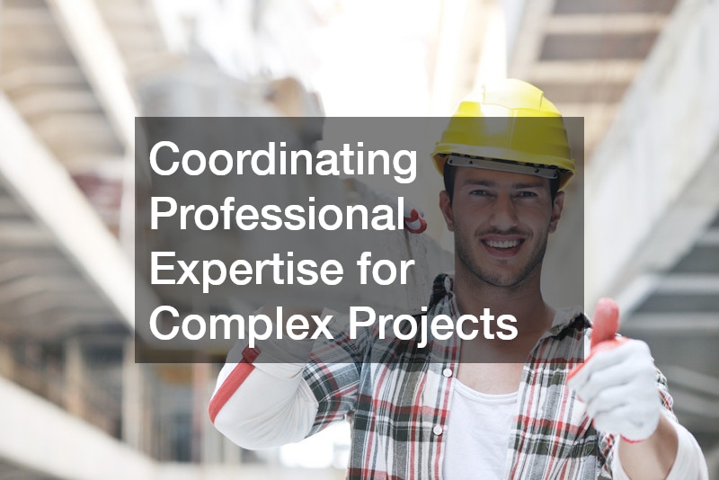Coordinating Professional Expertise for Complex Projects
