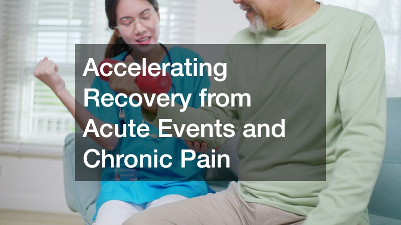 Accelerating Recovery from Acute Events and Chronic Pain