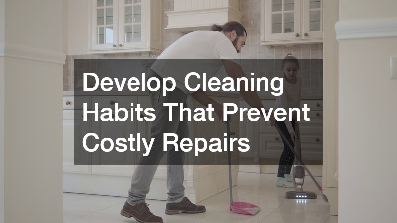 Develop Cleaning Habits That Prevent Costly Repairs